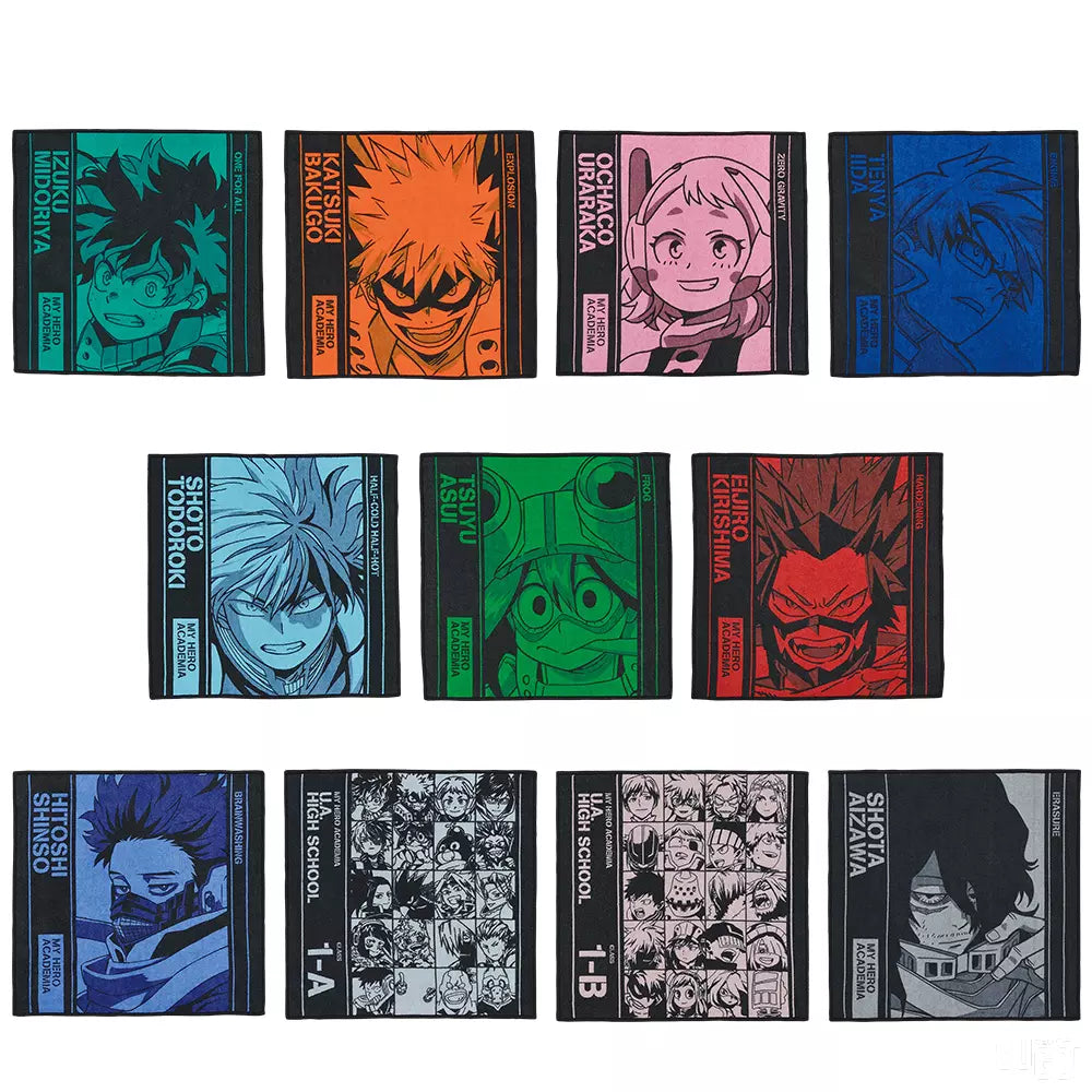 ICHIBAN KUJI MY HERO ACADEMIA NEXT GENERATIONS - TOWEL COLLECTION ICHIBAN KUJI MY HERO ACADEMIA NEXT GENERATIONS - TOWEL COLLECTION